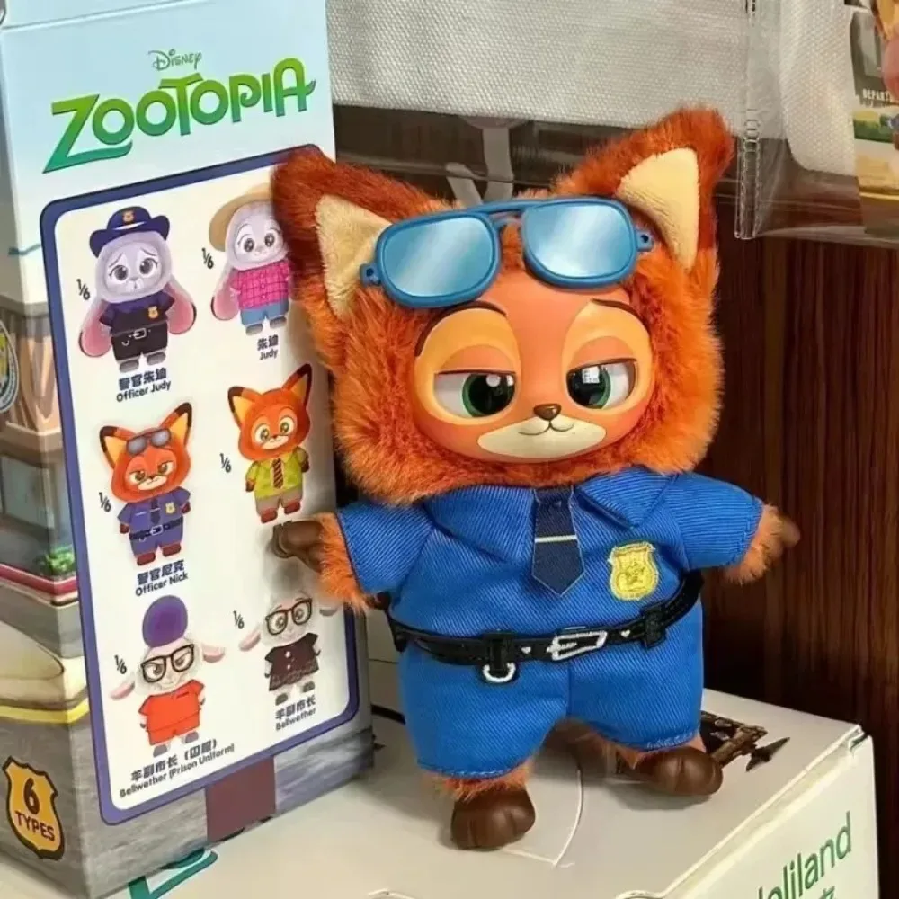NEW Disney Zootopia Series Figure Toys Blind Box Judy Nick Vinyl Plush Cartoon Character Pendant Trendy Toys Box Christmas Gift image 5