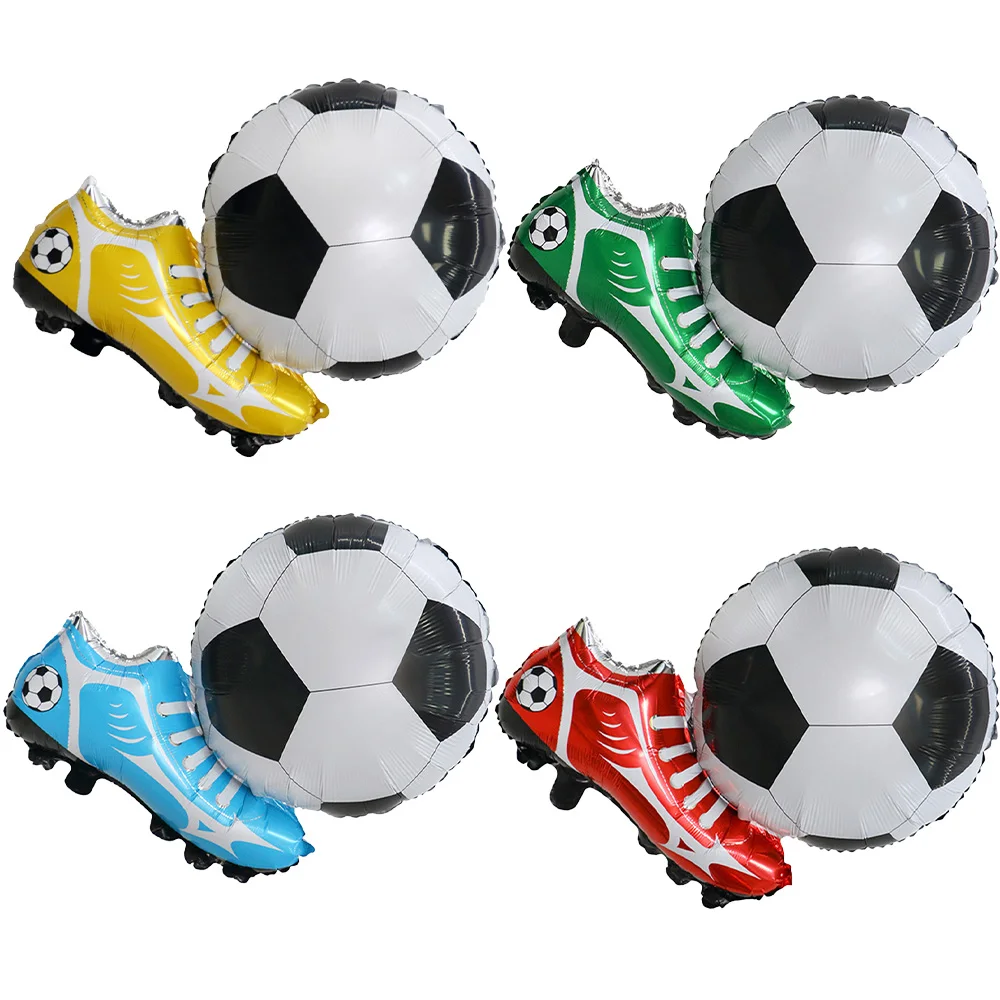 

Soccer Party Decor Football Themed Balloon Football Boot Balloon Kids Boys Birthday Football Birthday Party Decoration Supplies