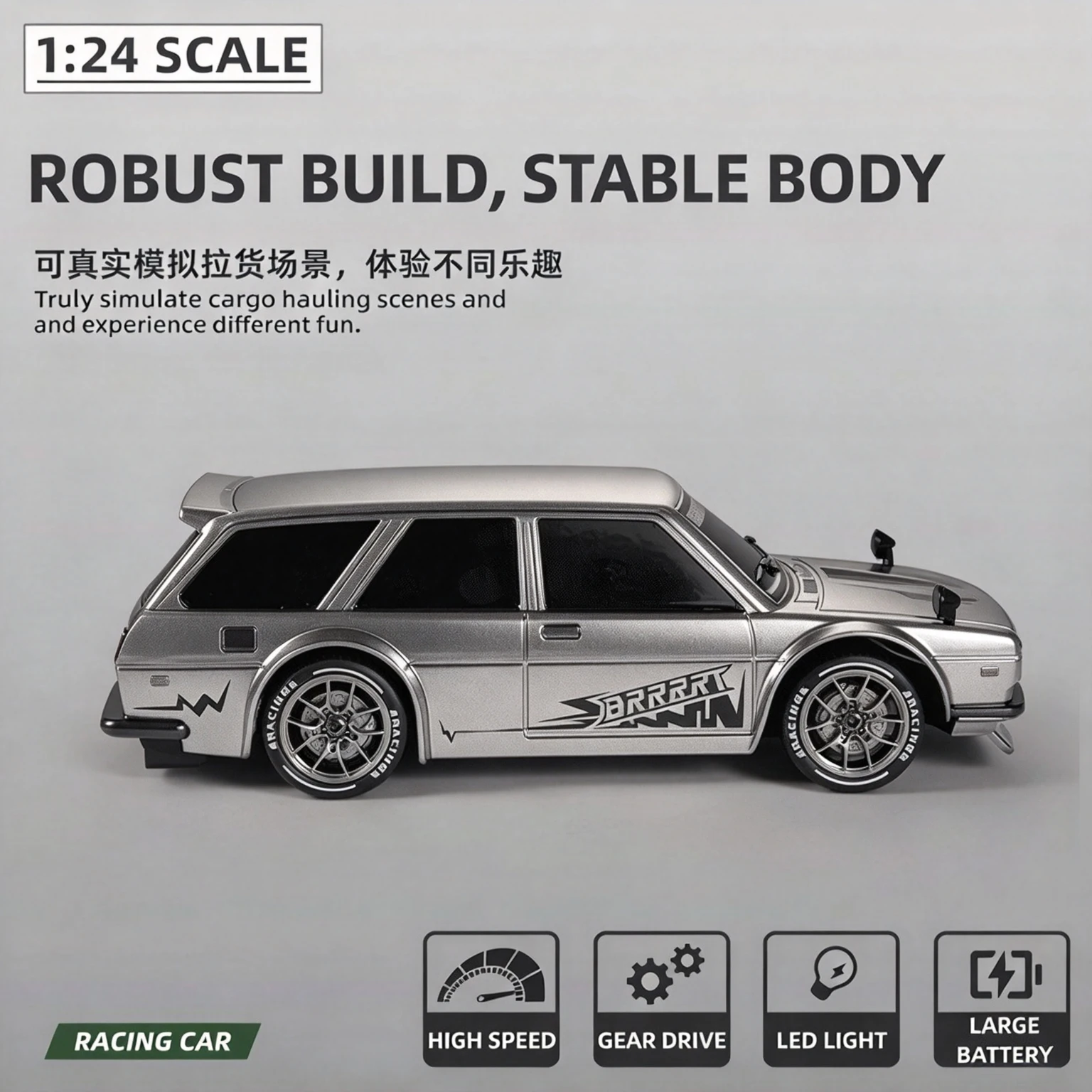 1/24 RC Drift Car, Proportiona - Rc Hobby Toucan ulasan dan harga