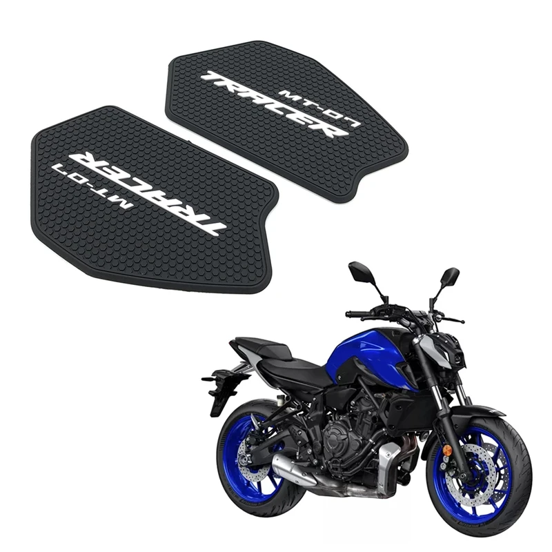 For YAMAHA MT07 TRACER 700 2021+ Motorcycle Tank Traction Side Pad Gas Fuel Knee Grip Sticker Decal