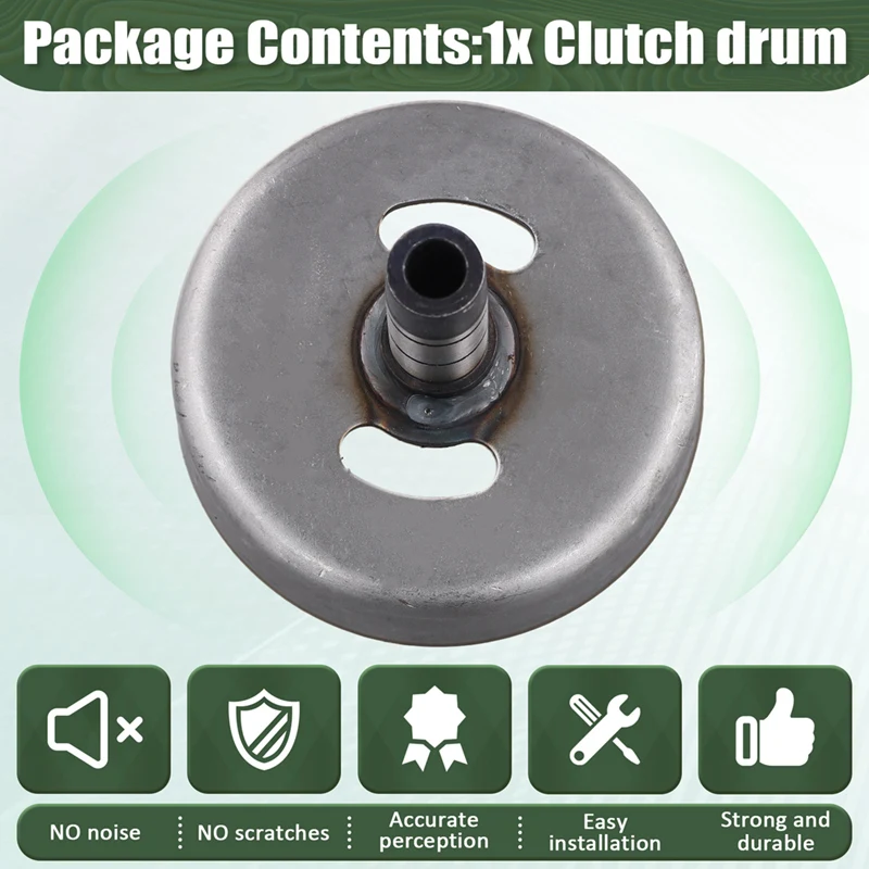 Clutch Drum Gear Drive Bell 10T For OLEO-MAC EMAK 43/36/37 Sparta 44 42 Brush Cutter Grass Trimmer Sprocket
