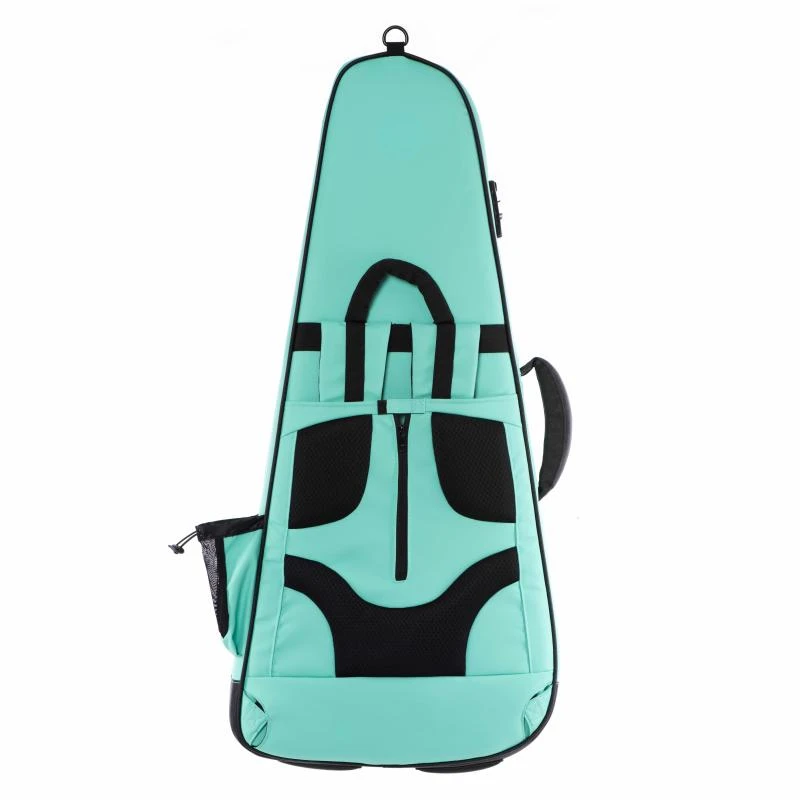 Headless electric guitar bag, super guitar bag, children's guitar backpack, thickened waterproof and anti drop