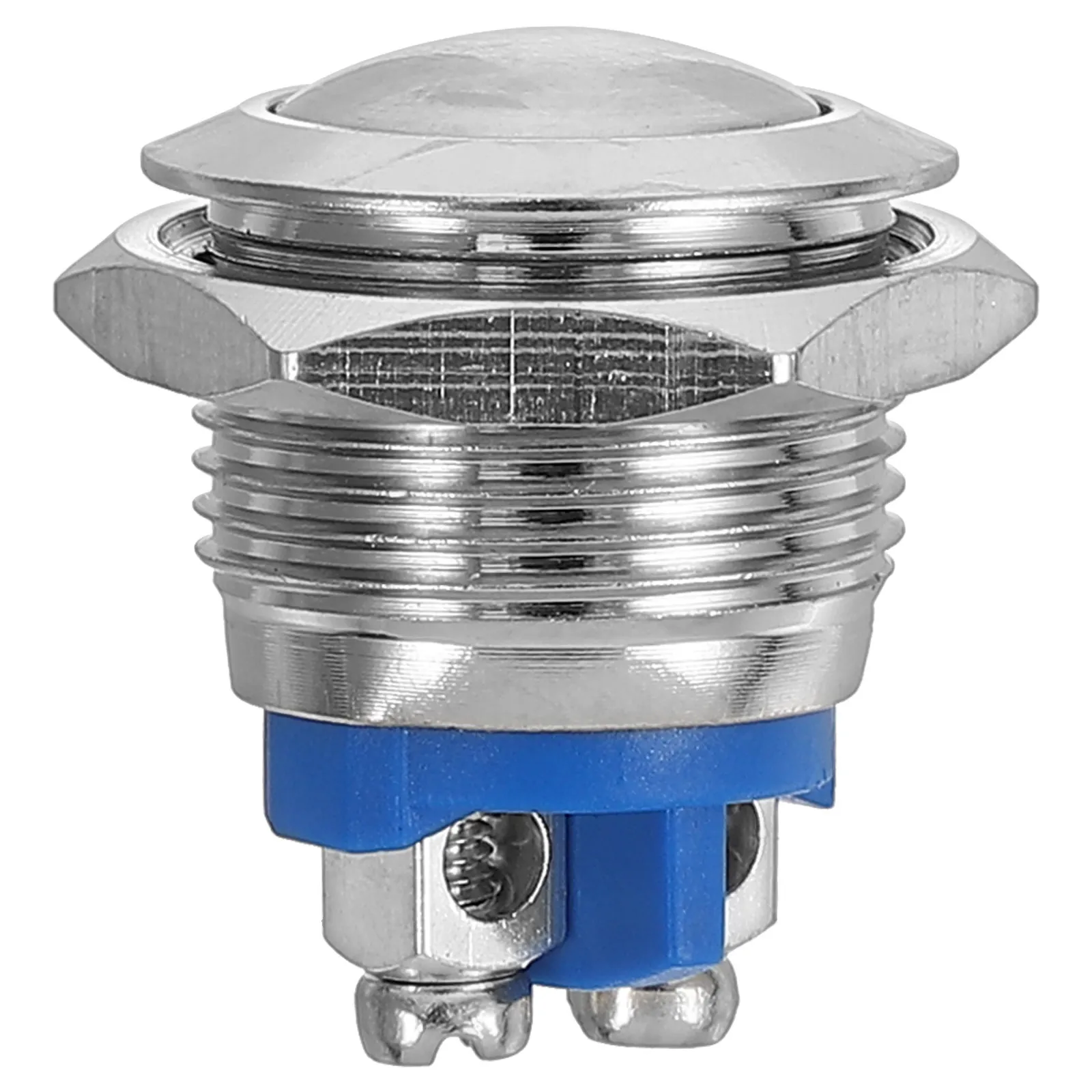 Self-Locking Metal Push Button Switch for Automotive & Industrial Power Control – Compact Latching Design