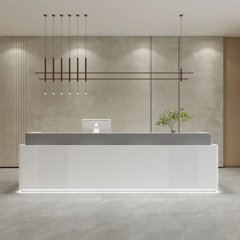 Modern Salon Simplicity Design Reception ristorante Reception bancone cassa Beauty Pulpito De igloria mobili nordici