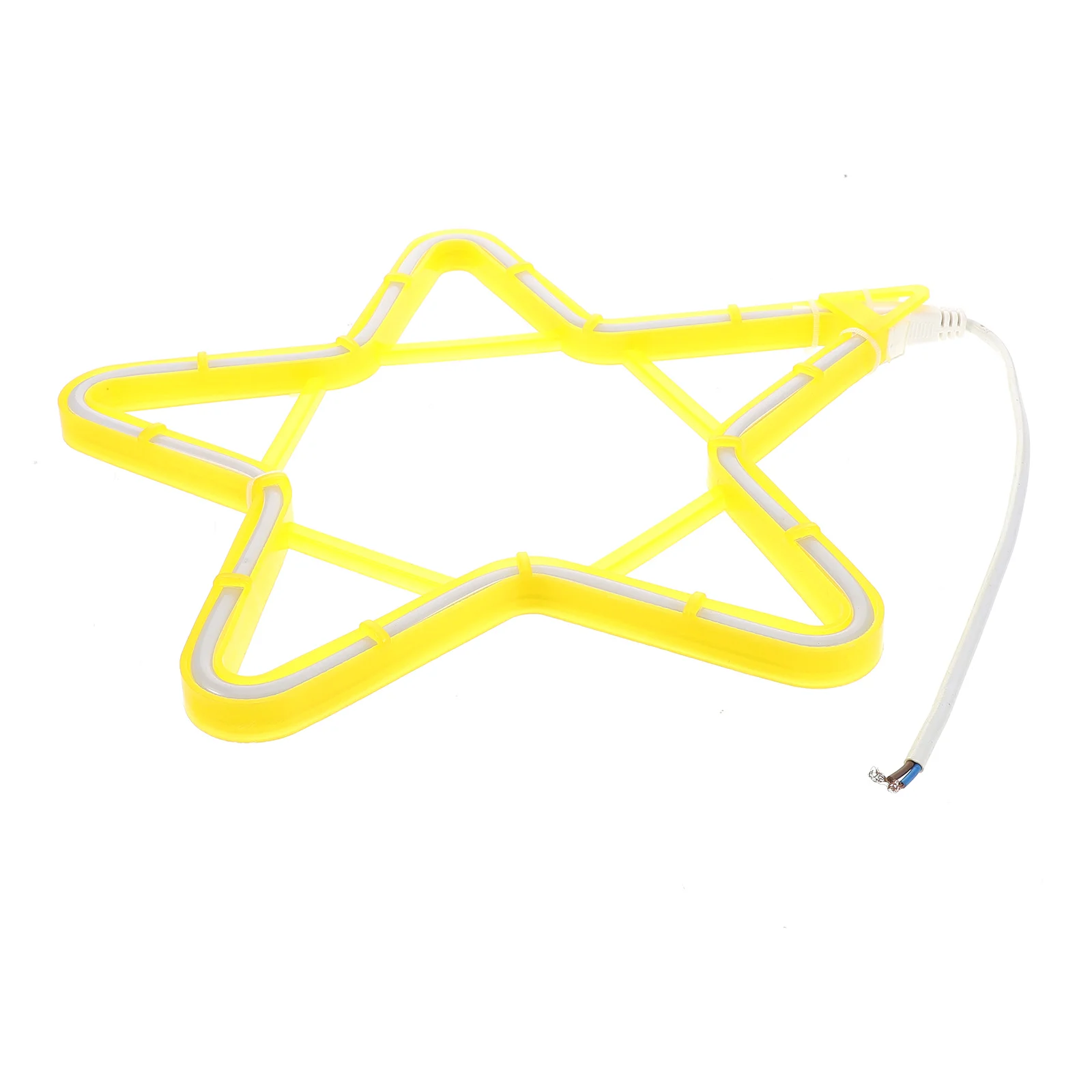 

1pc Led Star Light Premium Pvc Durable Decorative Neon Lamp For Outdoor Party Festival Holiday Home Decoration Creative Star