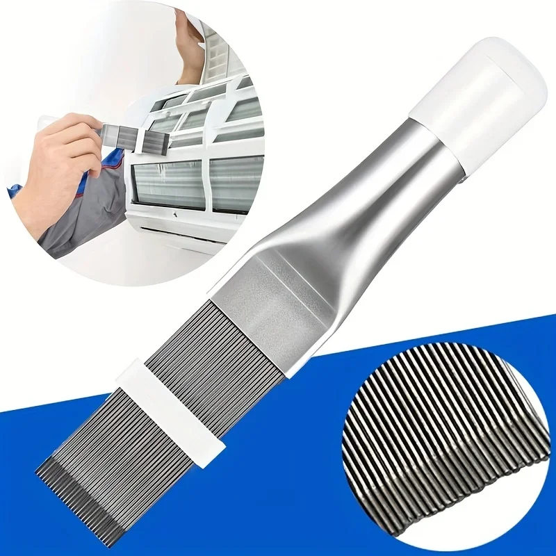 

Fin Comb Air Conditioner Fin Comb Stainless Steel Fin Brush Condenser Cleaning Brush Radiator Wholesale Universal Repair Tool