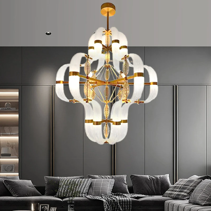 Imagem -03 - Modern Designer Glass Pendant Lights Pendurado Lâmpada para Teto Luminária Led Sala de Jantar Art Deco Home Luxury 2024