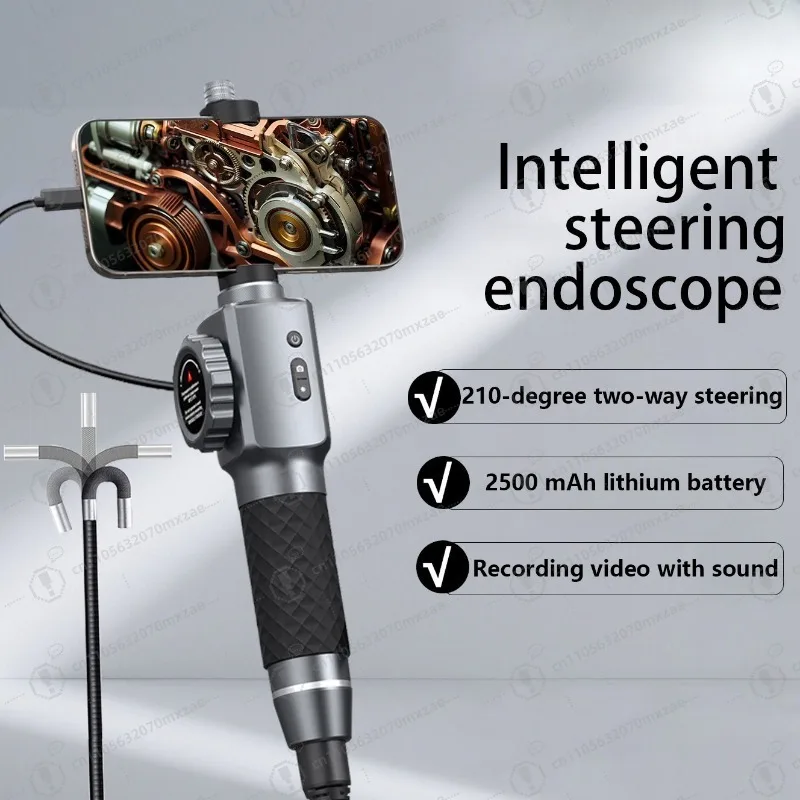 

TD300S 5.5mm two-way endoscope 210 degree steering industrial probe, engine maintenance inspection mirror