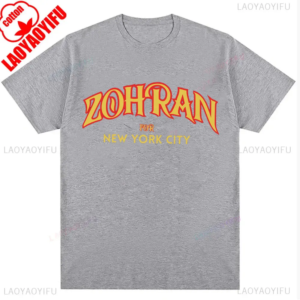 التصويت Zohran Rank Zohran Shier لمدينة نيويورك 2025 مدينة نيويورك أول عمدة المسلمين الديمقراطيين التقدميين تجميد الإيجار المحملة ملابس علوية من القطن #4