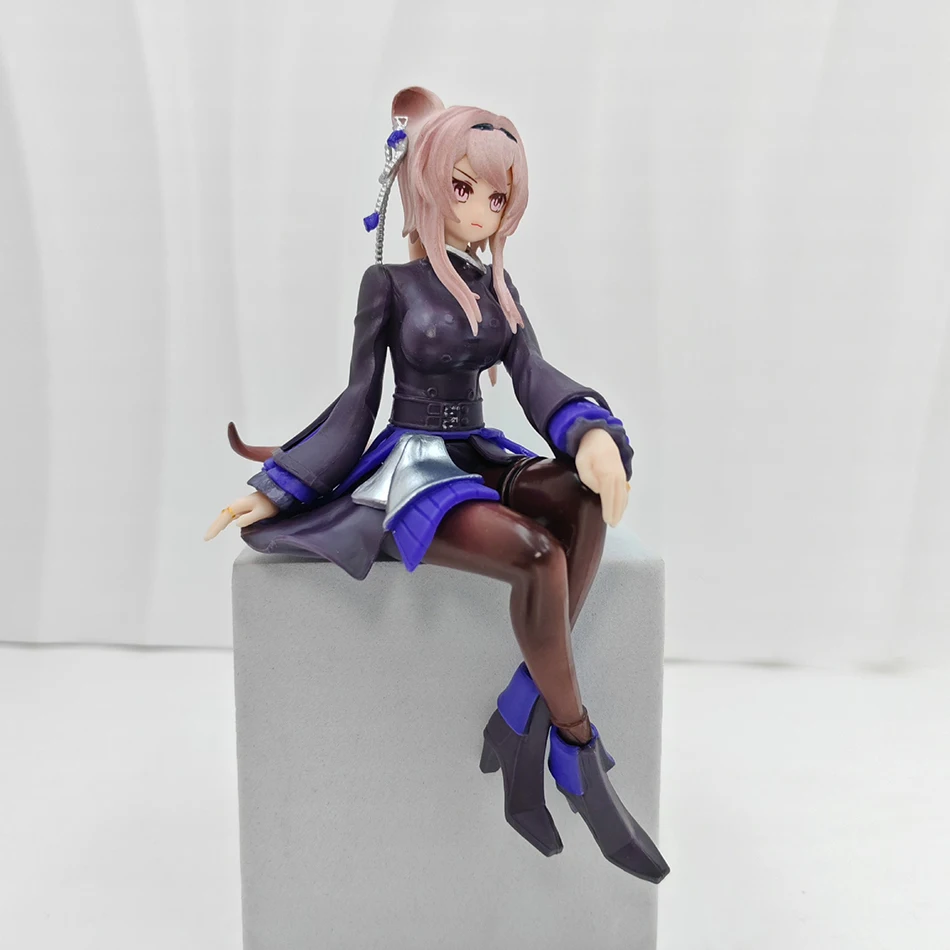Jogo arknights lin figura sentado macarrão rolha anime figura de ação estatueta modelo ornamentos colecionáveis decoração boneca brinquedo