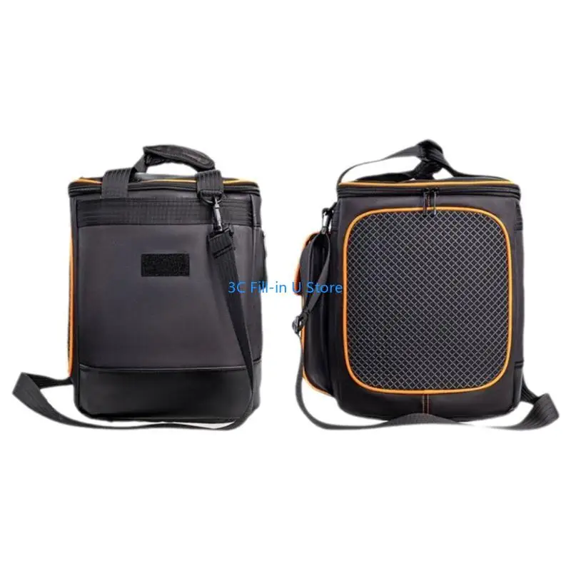 Сумка для хранения динамиков G8TA с мягкой подкладкой и карманами для пакеты с динамиком для управления кабелем легкий