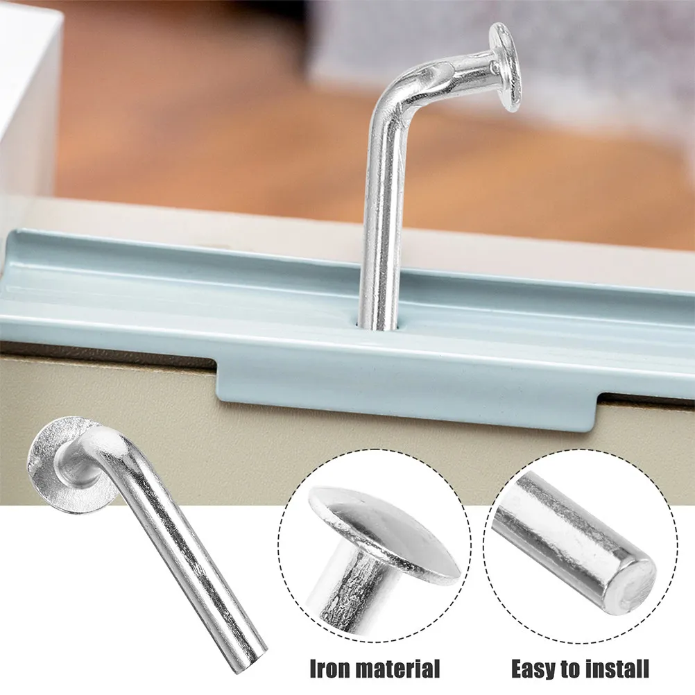 Heavy Duty Galvanized Pallet Rack Locking Pins – 70 pcs Safety Drop Clips for Warehouse Shelving Racking