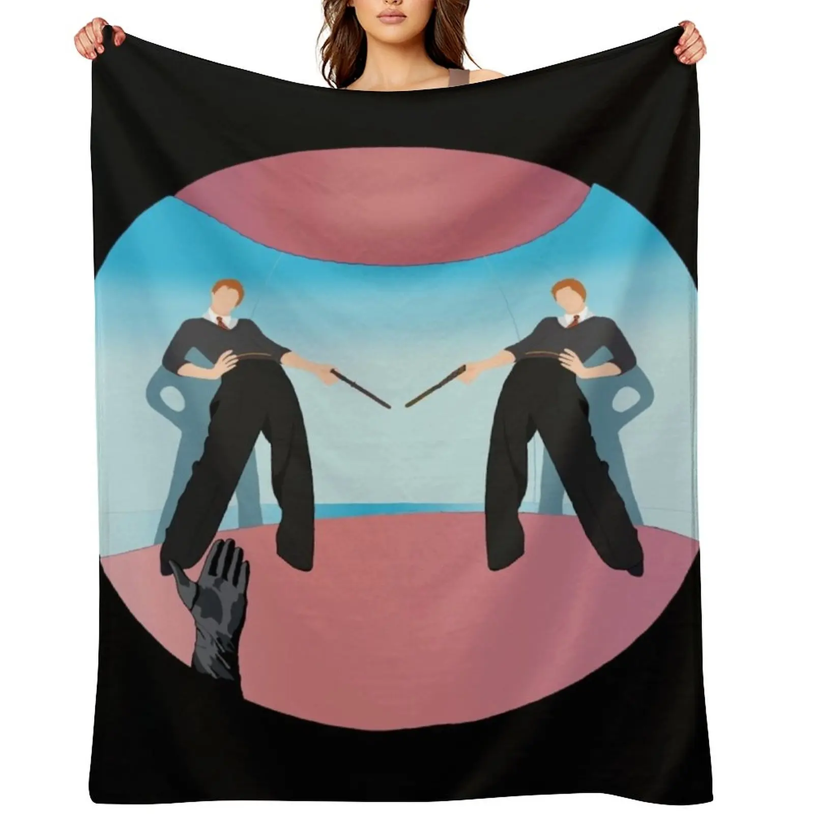 F&G Fl Throw Blanke…