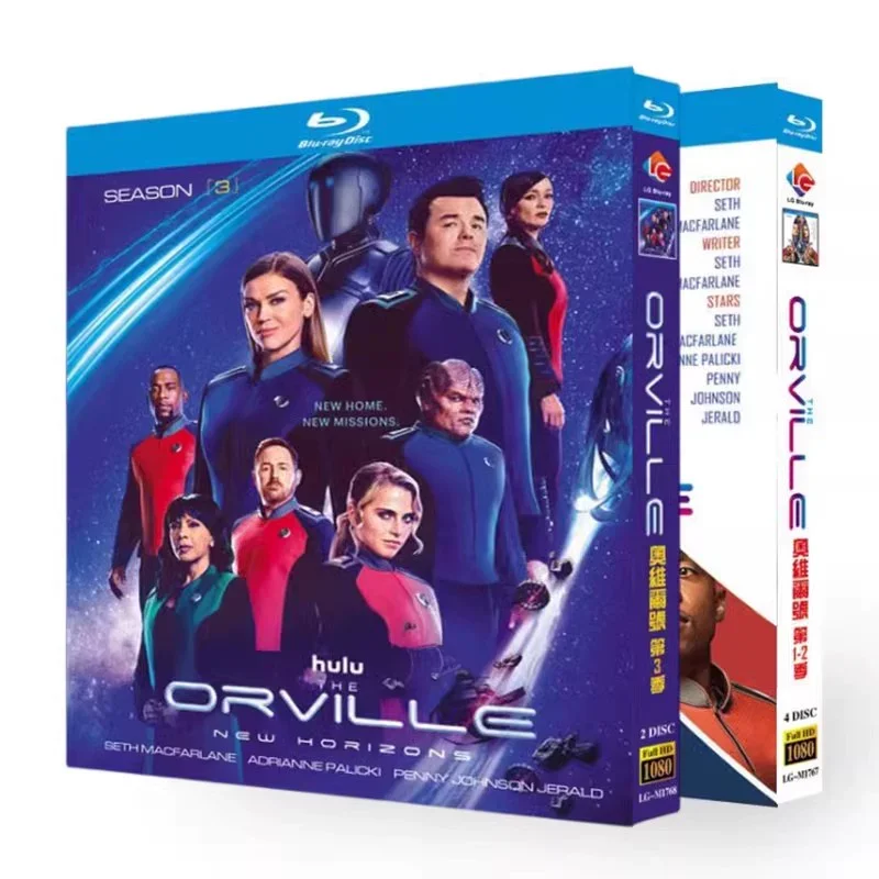 

Орвилл: Сезоны 1-3 на Blu-ray дисках