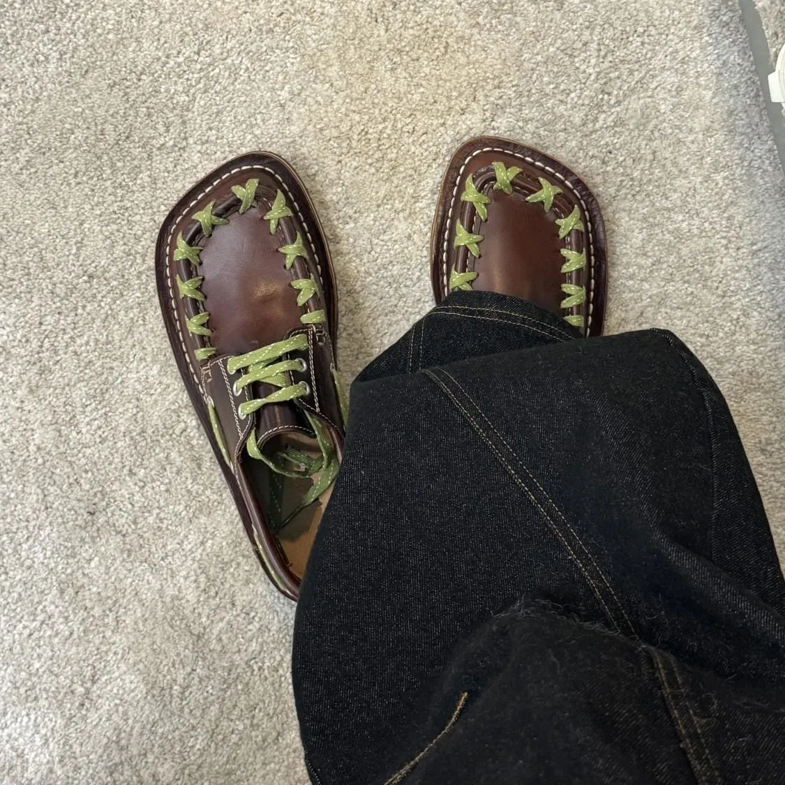 

Casual oes ex Briti Sle с квадратной головкой Leather oes для поездок на работу Тканый дизайн Ретро лоферы Резиновая подошва на плоском каблуке