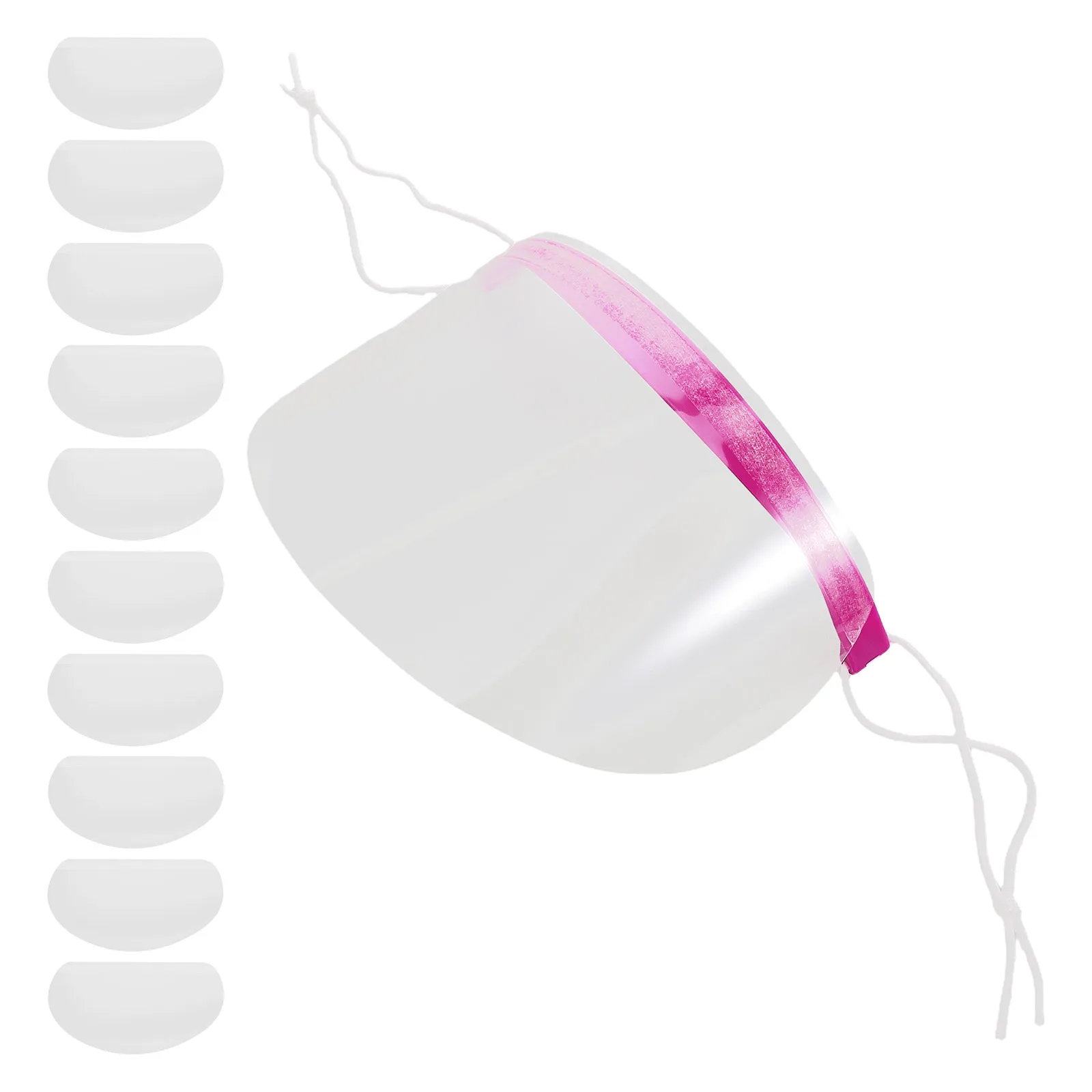 

50 pcs Eye Covers Soft Material Face Protection Salon Haircut Stylist Shield Visor Mask Shower Pet Child Eyelash Protector