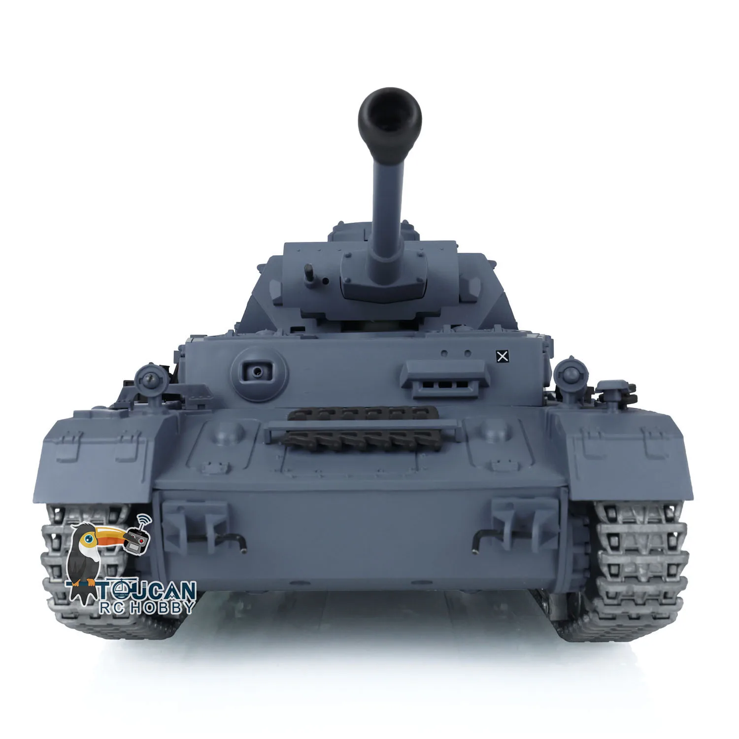 HENG LONG 1/16 Radio Controlled Tank 7.0 Customized Panzer IV F2 3859 Metalowe gąsienice Koła RC Pojazd Zabawki dla chłopców TH17401