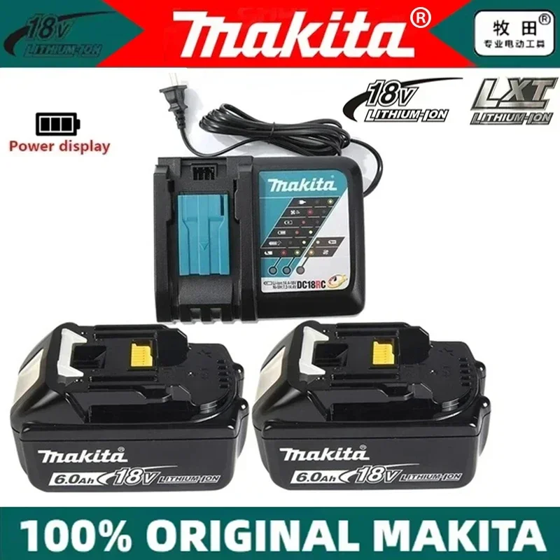 Makita Battery Original 18v Rechargeable High Performance Power Battery for Makita LXT DHP489 DUC407 DTW700 Power Tool Battery