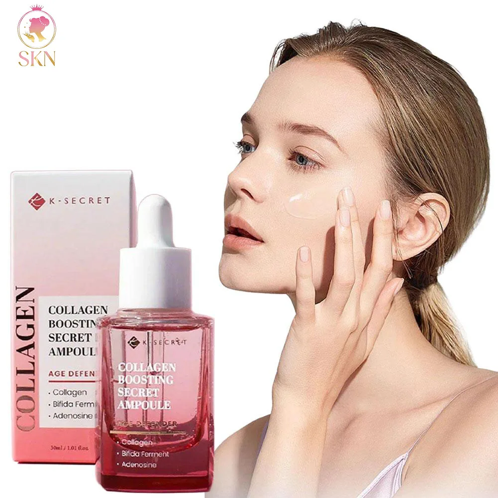 

30ml K.SECRET Collagen Serum Booster Ampoule Hydration Firming Brightening Improve Dryness Brightening Skin Care Serum