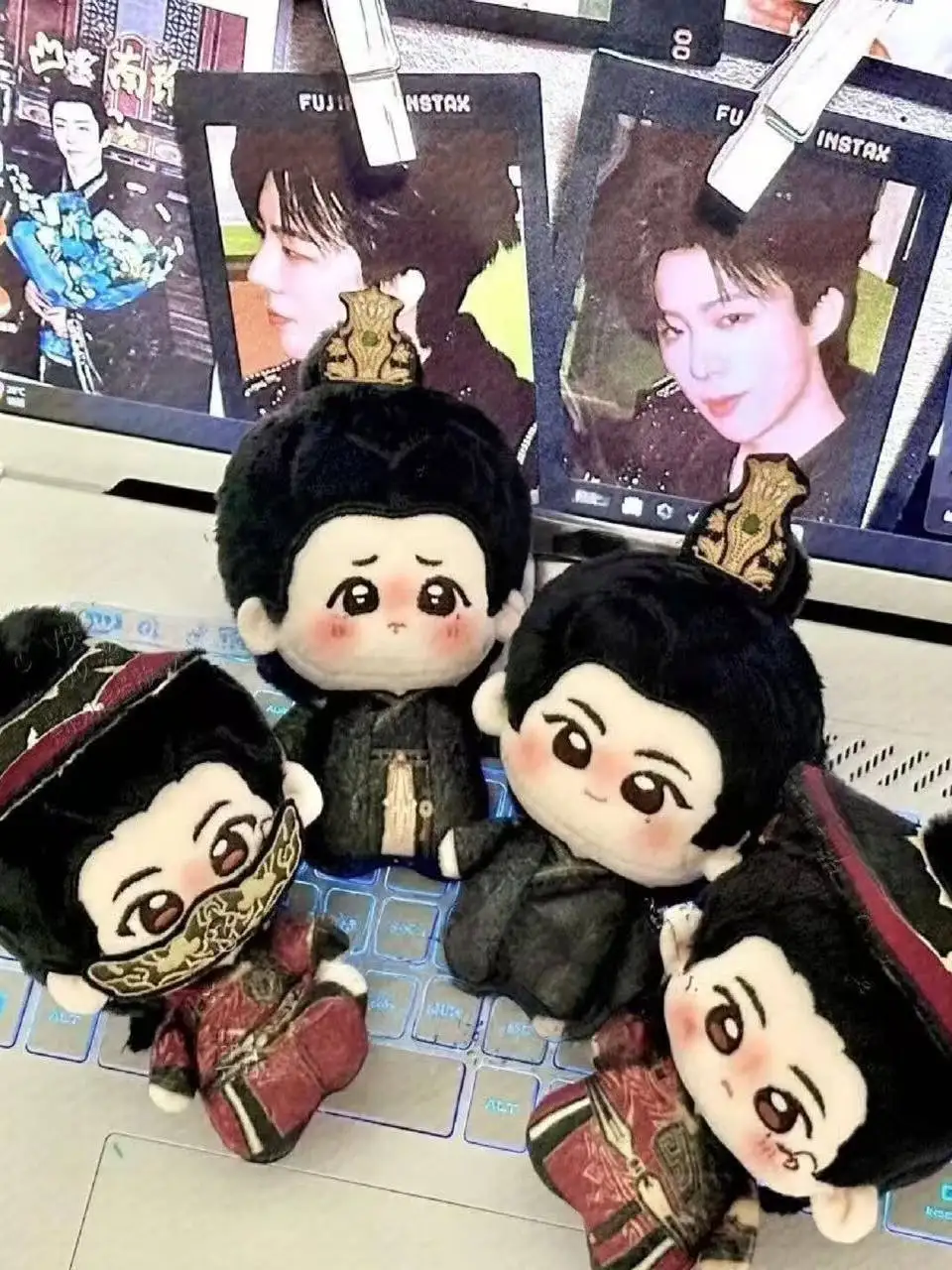 ملابس بديلة أصلية لدمية قطنية بطول 0 سم، لعبة شخصية المشاهير، دمية نجمة ليو يونينغ من ساوث بيرل، مجسم قابل للتجميع