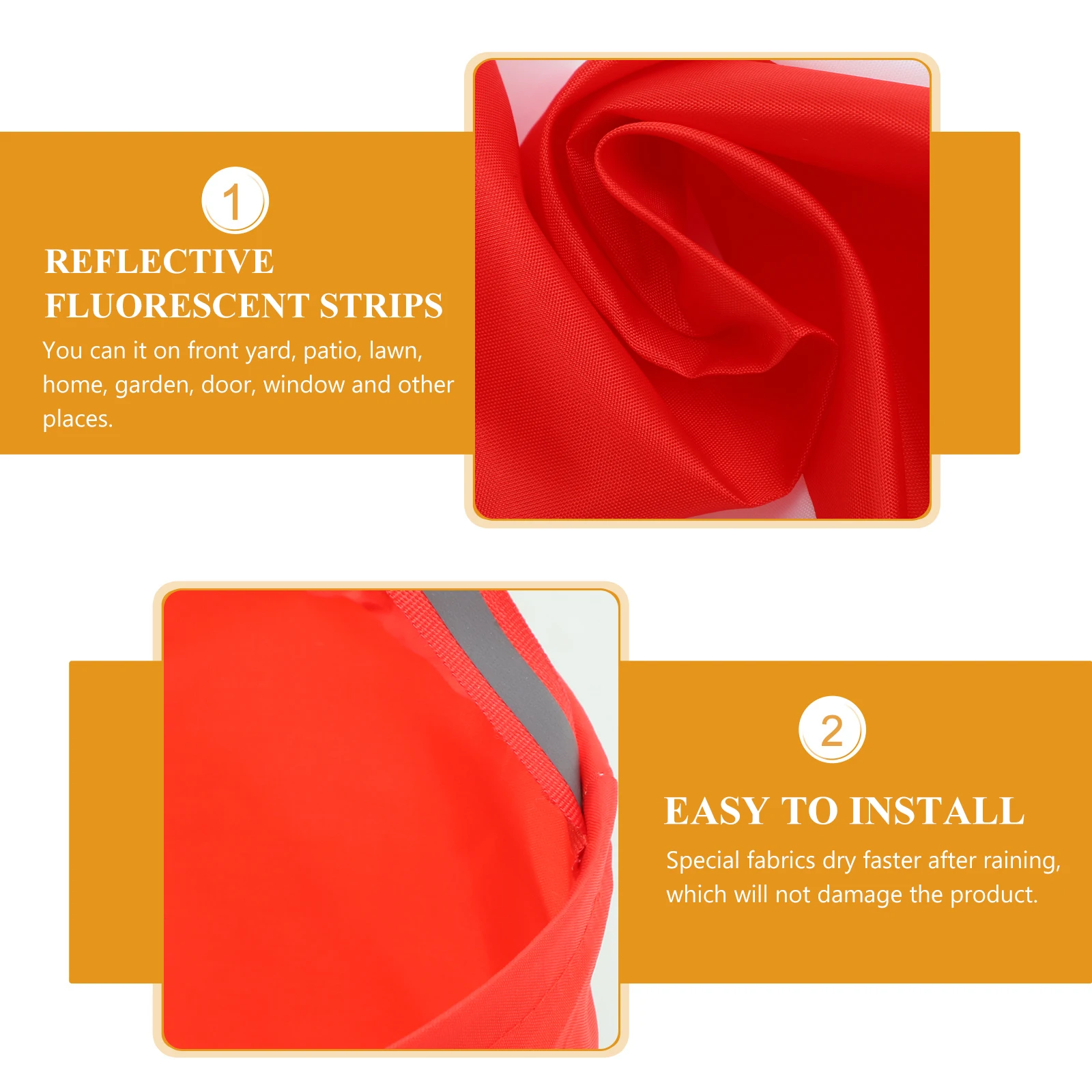 

Hanging Reflective Windsock Outdoor Wind Direction Indicator Rainproof Windsock Garden Lawn Decoration Windsocks Wind Direction