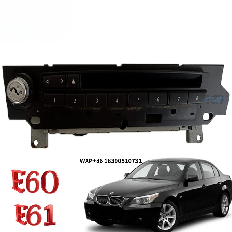 6512.9195754 Disassembled Player Dash Disc Control Unit Stereo Module Radio CD ROM Reader Player For E60 E61 5Series