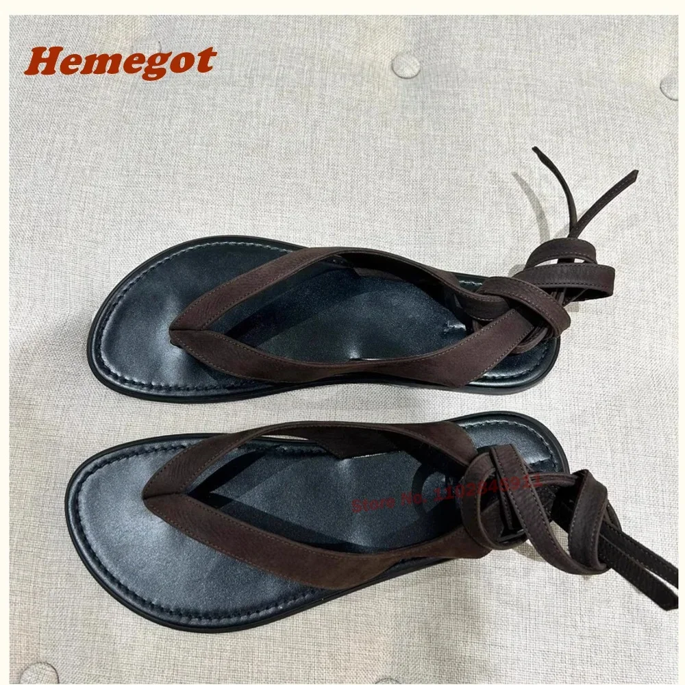 Clip Toe Slingback Sandals Flat with Lace Up Cross Strappy Women\'s Sandals Low Heels Patchwork Newest 2024 Summer Casual Shoes