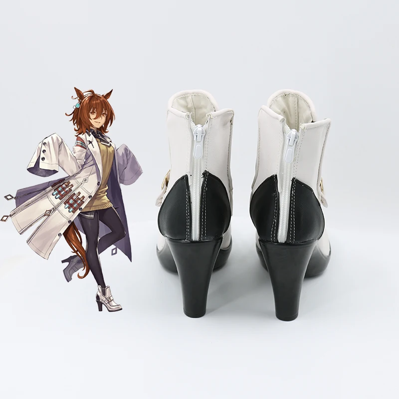 รองเท้าคอสเพลย์เกม Pretty Derby Agnes Tachyon รองเท้าคอสเพลย์เจ้าหญิง Superluminal สำหรับงานปาร์ตี้ฮาโลวีน ผู้ใหญ่ ผู้หญิง ผู้ชาย