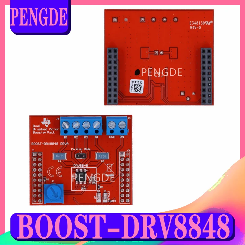 

Spot BOOST-DRV8848 DRV8848 Dual brushed DC H-bridge motor BoosterPack