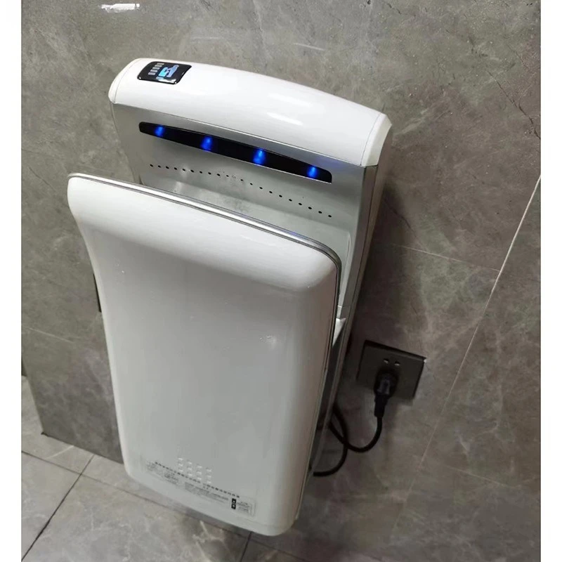 Induction Dryer High-efficiency Filtration Double-sided Jet Hand Dryer Public Toilet Hardcover Floor-to-ceiling Hand Dryer