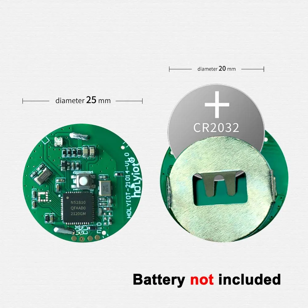 Holyiot NRF52810 impermeabile wireless a basso costo di prossimità Bluetooth 5.0 modulo a bassa energia Beacon posizionamento interno