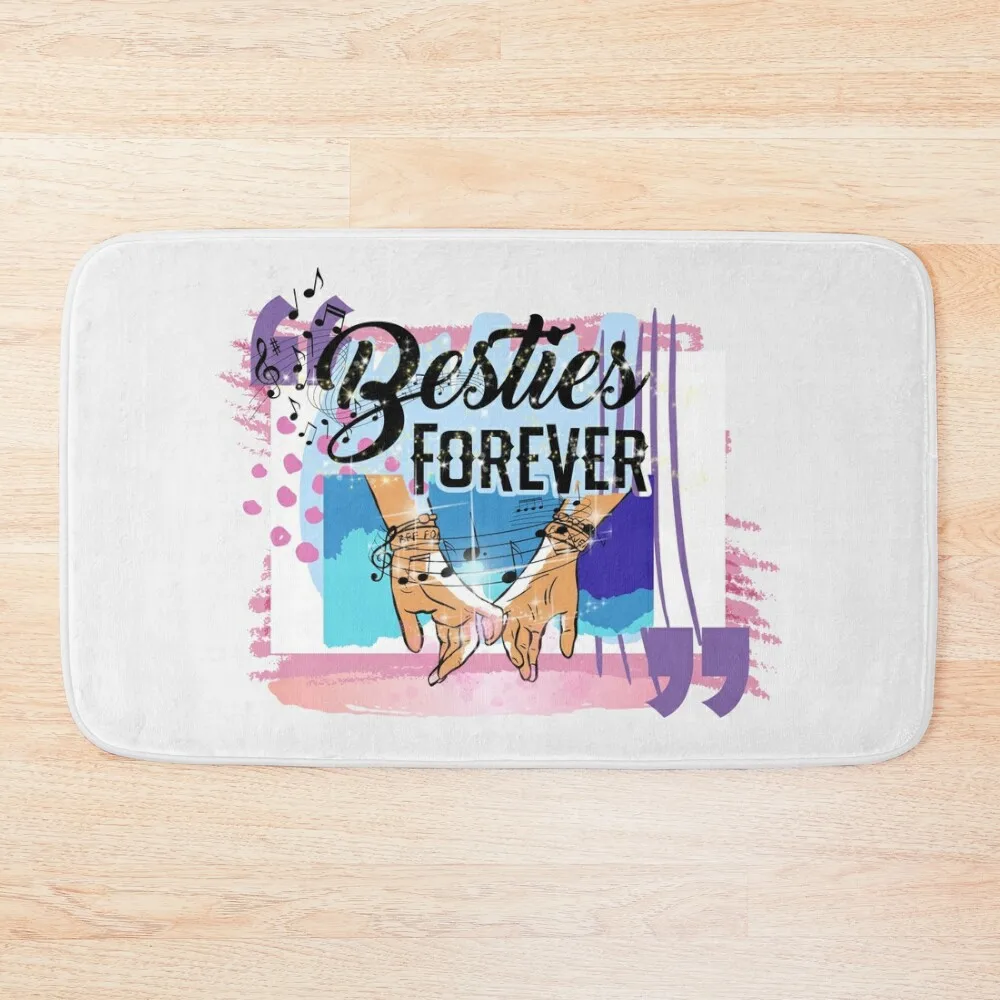 

Besties Forever International Day Of Friendship 2021 !! - Friends Forever Funny Design - Friendship Day 2021 Bath Mat
