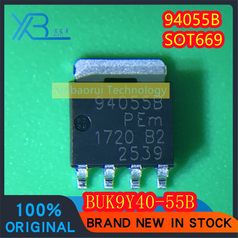 

(5/20pieces) BUK9Y40-55B SMD SOT-669 Parts Mark 94055B MOS Field Tube Original Spot Electronics 100% Brand New