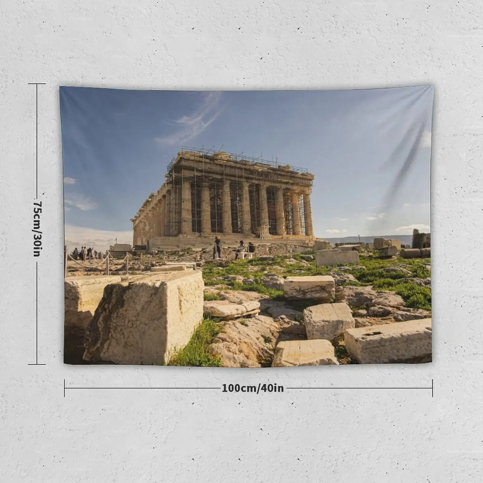 Parthenon Tapestry Decorative Wall Decoration For Bedroom Room Decoration Aesthetic Tapestry