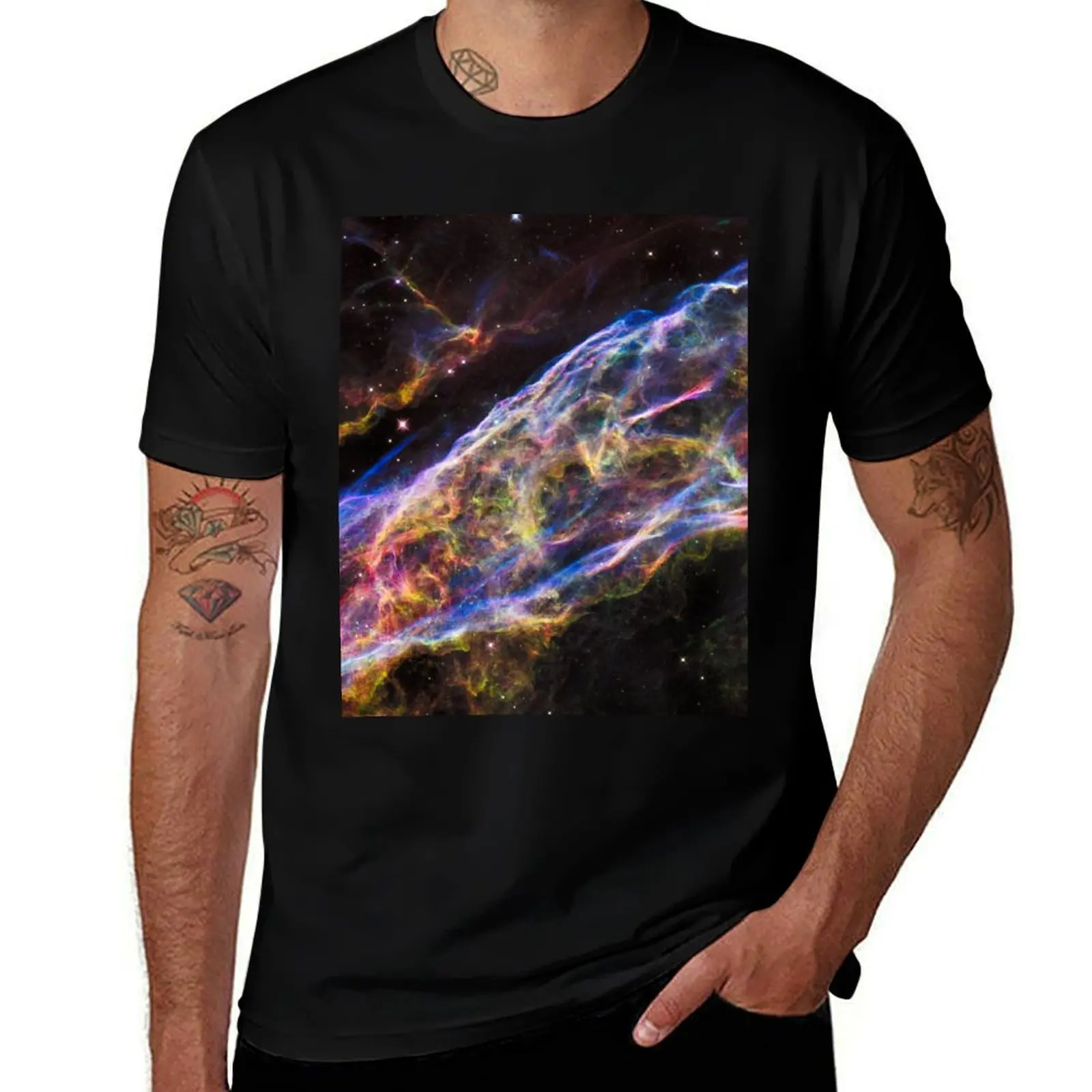 The Veil Nebula T-Shirt Sporty Casual Quick Dry T-Shirt