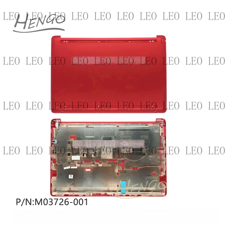 

SS New M03726-001 For HP 15-DW 15S-DU 15S-DY Lower Bottom Base Case Cover Red