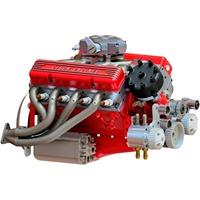 89%-Gasoline V8 Small-Block Engine Model Kits V8 Engine Kit Gasoline Build Your Own Stem V8 Model Engine Mini V8 Model Engine