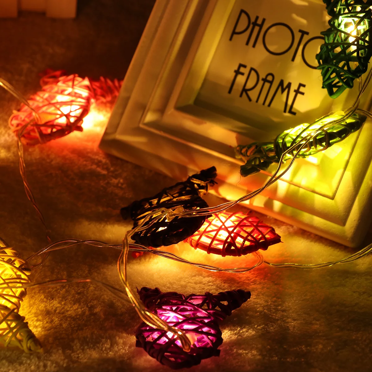 

1.2m LED Small Fish String Colorful Night Lights 10 Bulbs Perfect Christmas Wedding Party Indoor Outdoor Decoration