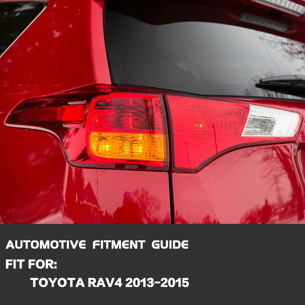 US Version Outer Tail Light Assembly For Toyota RAV4 2013-2015 Rear Taillight Brake Turn Signal Lamp Outer Taillamp Replacement