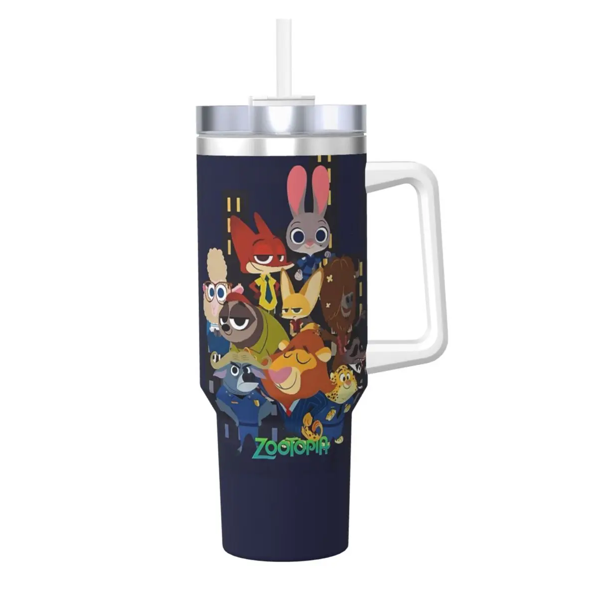 Yes! Zootopia! Tumbler Cold Drink Water Bottle Heat Preservation Stainless Steel Coffee Mug Printed Travelist Mugs Cup