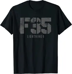 F-35 Lightning II American Fighter Jet Men T-Shirt Short Sleeve Casual 100% Cotton O-Neck Summer Shirt