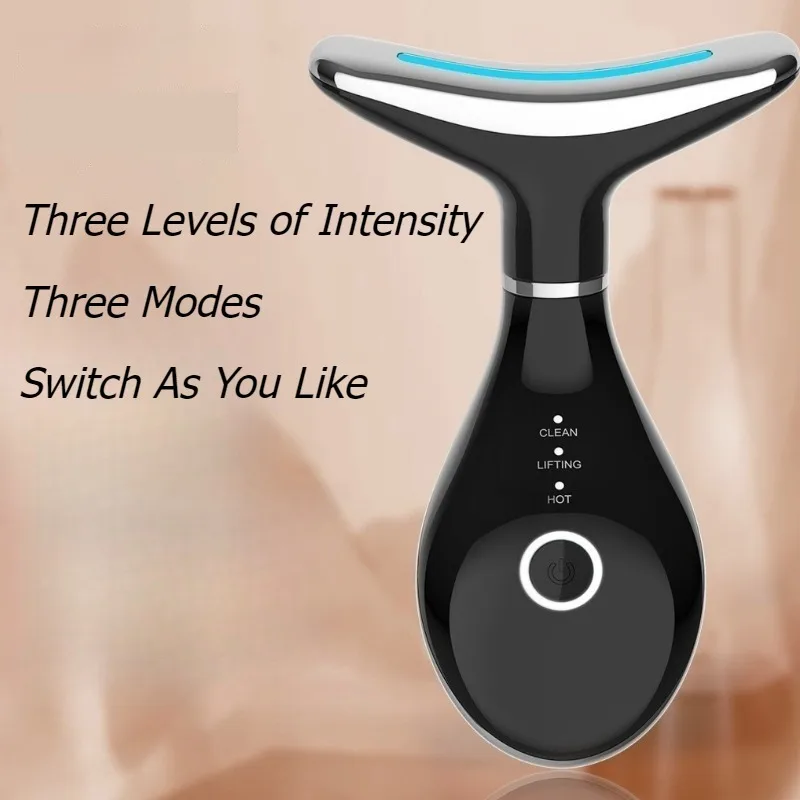 امرأة الرقبة مدلك المهنية جهاز الجمال شد الجلد المحمولة الرقبة التجاعيد مدلك الرقبة رفع أجهزة التجميل #3