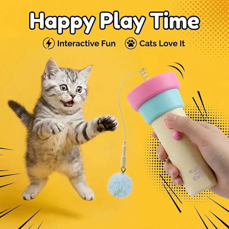 Thumbnail 4 - #81 Low Cost Cat Wand Toys That Work