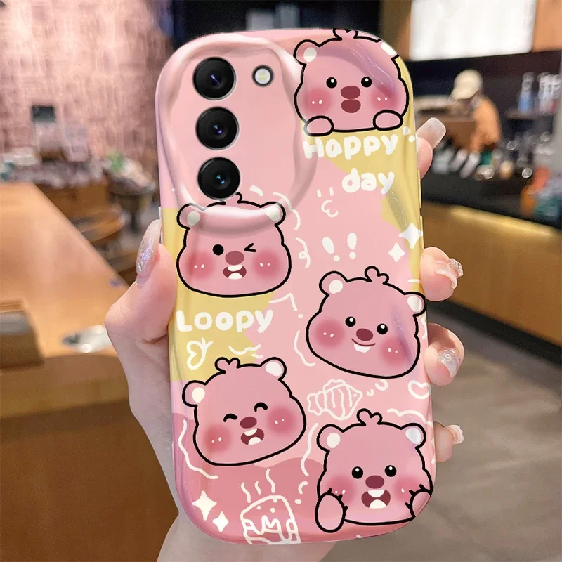 حافظة لهاتف سامسونج جالاكسي S25 S24 S23 S22 S21 Ultra Plus S20 FE A73 A72 A71 A56 A55 A54 5G A52 A52S A51 4G غطاء خلفي