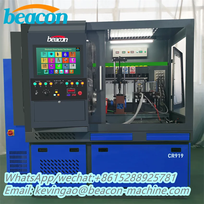 Beacon Multifunction Common Rail Diesel Fuel Injection Pump Test Bench CR919 Electronic Injector Testing Machine With EUIEUP