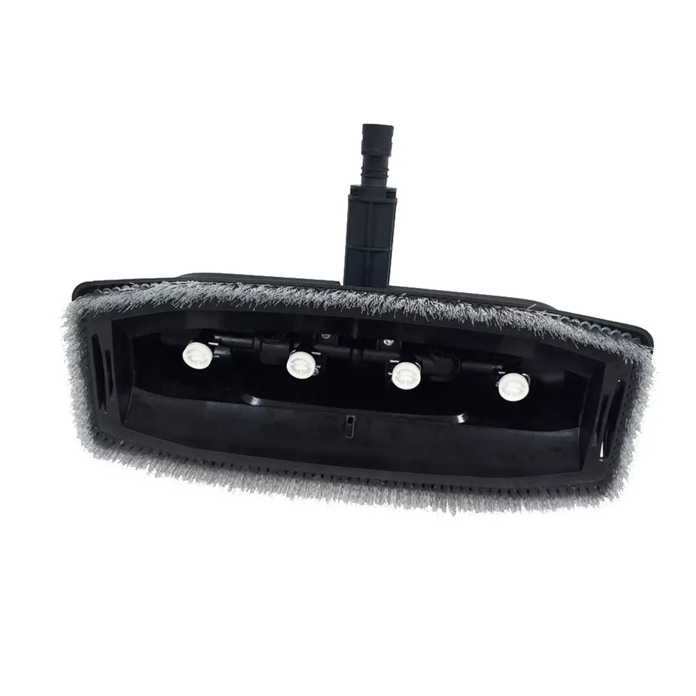 Bristled Frame for splash Guard Black Facade for Glass Cleaner Four Built-in Nozzles for splash for protection For Outdoor