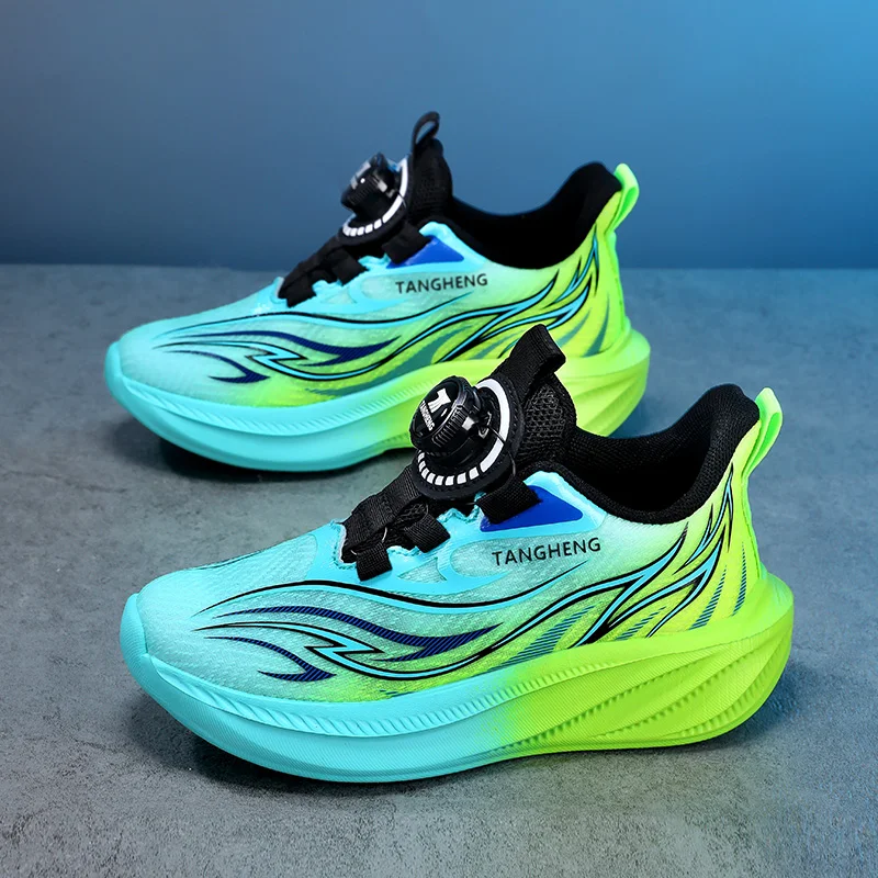 

Summer Single Mesh Kids Sneakers Breathable Casual Sports Shoes For Boys Girls