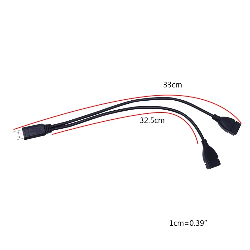 USB 2.0 Tipo A 1 Macho para USB Fêmea para Extensão Dados Energia Ada