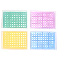 4 Pcs Centrifuge Tube Box Micro-Tubes Rack Support Bracket Storage Holder Shelf Microcentrifuge Case