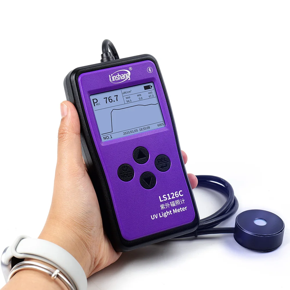 Pro Grade UVC Radiometer LS126C UV Light Meter UV-254 Radiometer 254nm UVC Light Intensity Meter